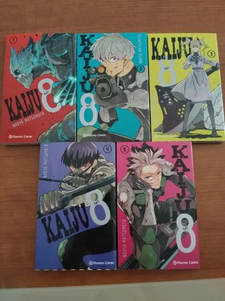 Manga kaiju 8 1-5