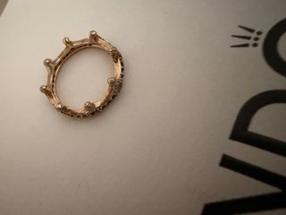 Anillo Pandora original Corona Oro Rosa