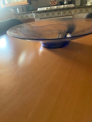 Centrotavola e ciotola in vetro Murano