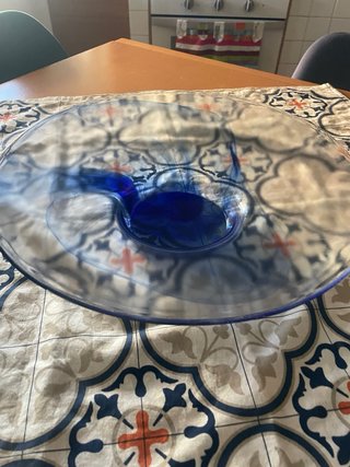 Centrotavola e ciotola in vetro Murano