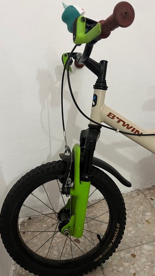 Bicicleta Infantil B'TWIN 16 Decathlon Beige