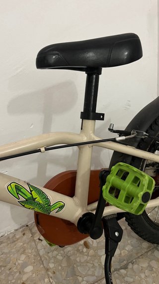 Bicicleta Infantil B'TWIN 16 Decathlon Beige