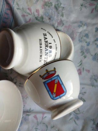 Tazas de vino XIII Barrantes 1985 (4 unidades)
