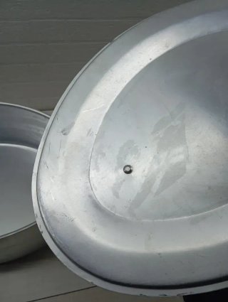 Cacerola Ovalada olla de aluminio con Tapa