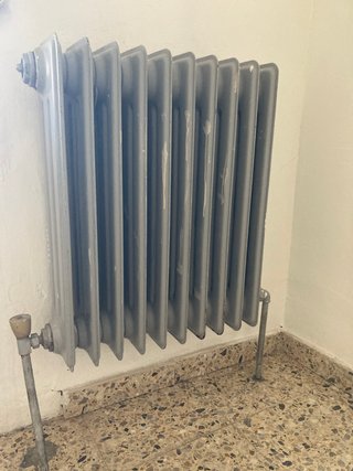 Lote 5 radiadores hierro antiguos