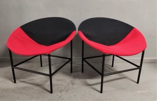 Poltrone Ikea Gryta tessuto e acciaio