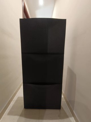 Zapatero Ikea Plástico Negro