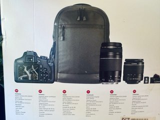 Canon EOS 2000D Kit Doble Lente