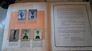 Álbum Fútbol 88 Panini