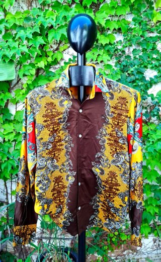 Exclusiva Camisa de Seda Cupro