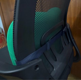 Cojín Lumbar Ergonómico Verde