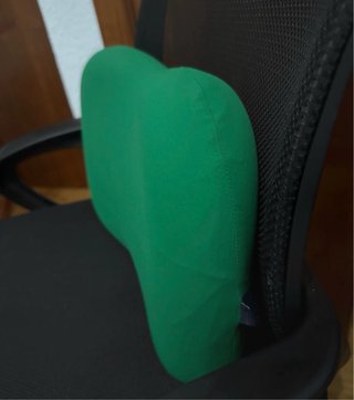 Cojín Lumbar Ergonómico Verde
