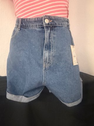 Bermudas de Jean Azul