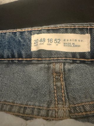 Bermudas de Jean Azul