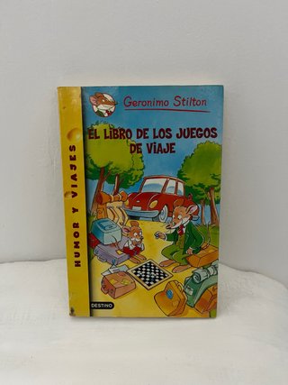 El libro de los juegos de viaje Geronimo Stilton