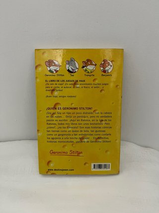 El libro de los juegos de viaje Geronimo Stilton
