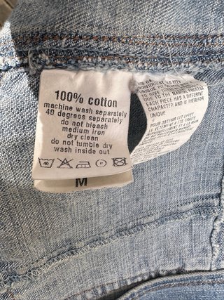 Cazadora Vaquera Tommy Hilfiger Talla M azul claro