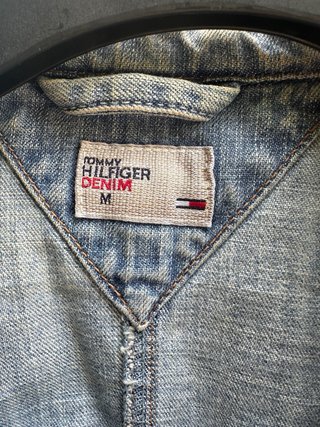 Cazadora Vaquera Tommy Hilfiger Talla M azul claro