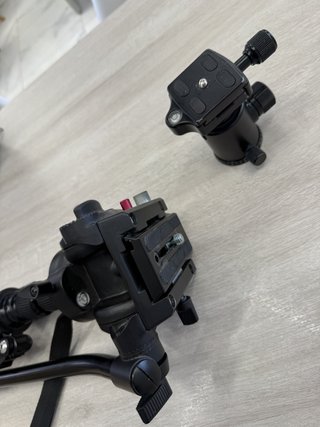 Trípode pro fibra de carbono ZOMEi + 2 cabezales