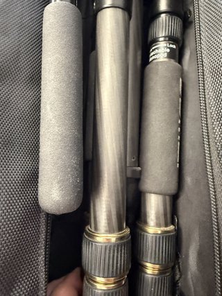 Trípode pro fibra de carbono ZOMEi + 2 cabezales