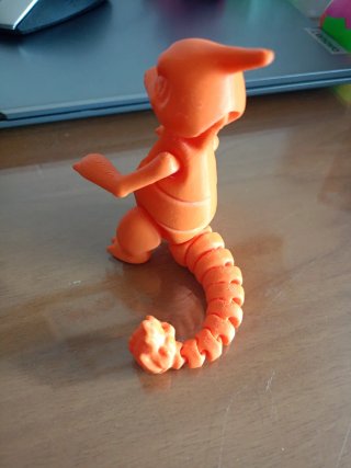Figura Pokémon 3D Naranja