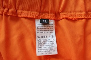 Pantalón cargo naranja