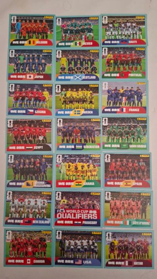 Lote cromos Panini Mundial 2026
