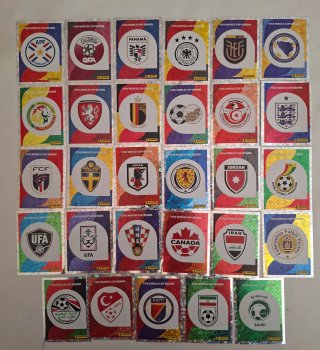 Lote cromos Panini Mundial 2026