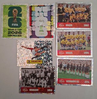 Lote cromos Panini Mundial 2026