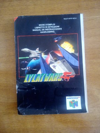 Lylat Wars Nintendo 64 con caja y manual - LEER