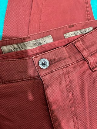Pantalón Guess Rojo