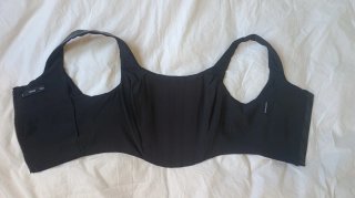 Mango Corset / Crop Top Negro