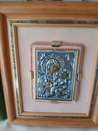 Cuadro Virgen María y Niño Jesús
