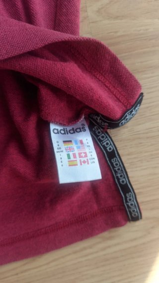 Polo Vintage Adidas Originals Trébol Talla XL