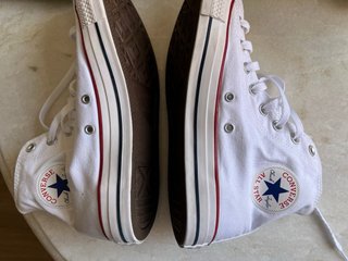 Converse Botín Blancas Talla