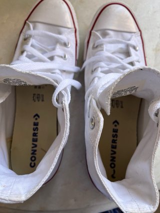 Converse Botín Blancas Talla