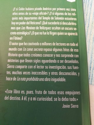 La ruta prohibida y otros enigmas de la Historia