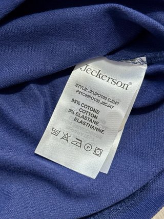 Polo Jeckerson blu taglia S