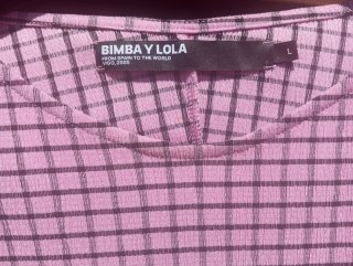 Vestido Bimba y Lola Rosa Talla L