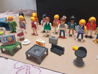 Playmobil Casa Muñecas Mobiliario Figuras