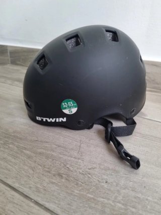 Casco Btwin Talla S (52-55cm) Negro Niños 3-6 años