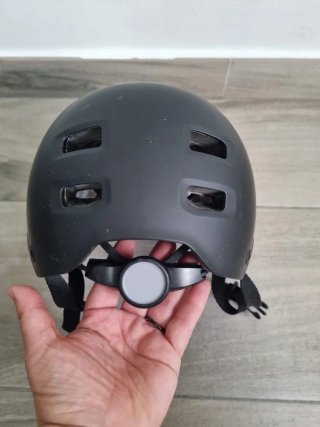 Casco Btwin Talla S (52-55cm) Negro Niños 3-6 años