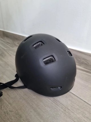 Casco Btwin Talla S (52-55cm) Negro Niños 3-6 años
