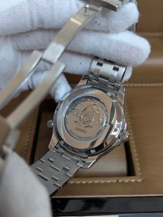 Reloj Seiko Mod Seamaster Azul Marino Blanco Gris