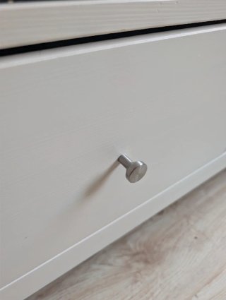 Mueble TV IKEA Hemnes Blanco de madera maciza