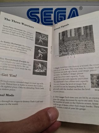 Golden Axe II SEGA Genesis Mega Drive