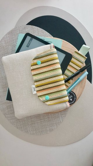 Astuccio multiuso, porta occhiali, custodia per Kindle Kobo