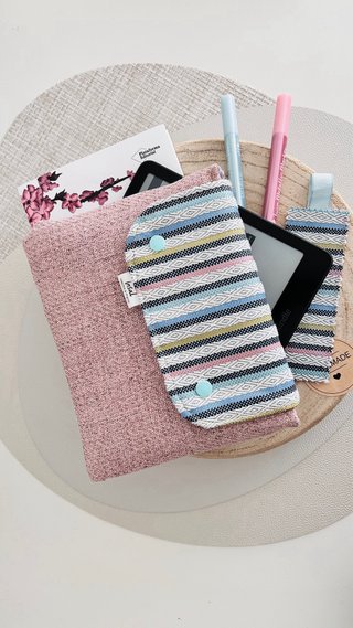 Astuccio multiuso, porta occhiali, custodia per Kindle Kobo