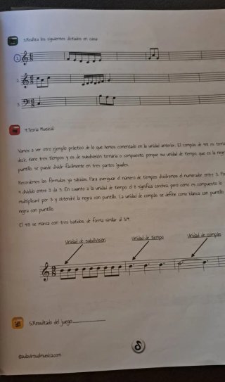 Libro 3º Lenguaje Musical Aulavirtualmusica.com