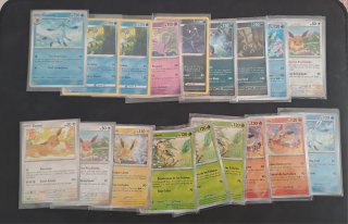 Lote Cartas Pokémon Glaceon, Eevee, Umbreon